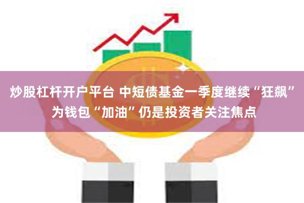 炒股杠杆开户平台 中短债基金一季度继续“狂飙” 为钱包“加油”仍是投资者关注焦点